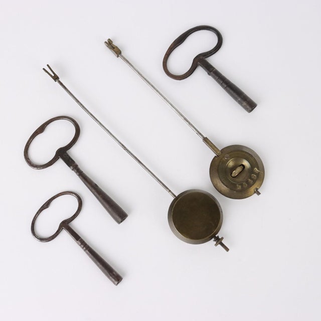 Wooden Freestanding Clock For Sale - Image 12 of 13