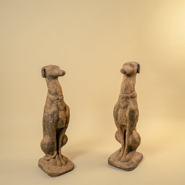 1980s Italian Stone Greyhound, 1980s For Sale - Image 5 of 5