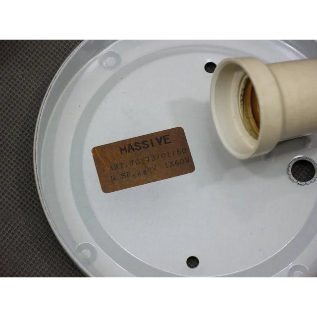 Wall Lights in Glass, 1970s, Set of 2 For Sale - Image 8 of 10