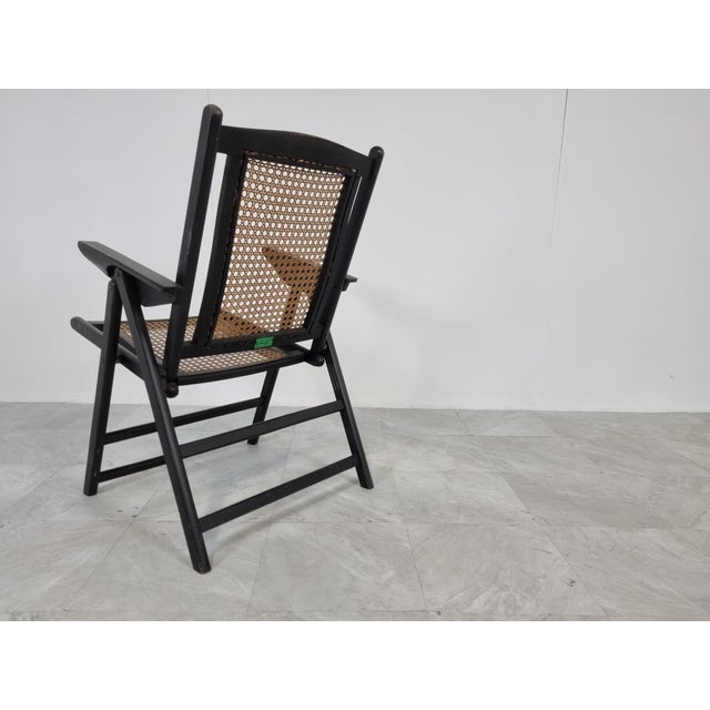 1960s Mid-Century Italian Foldable Chair, 1960s For Sale - Image 5 of 11