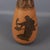Black Greek Terracotta Vase with Ancient Fighting Mythological Black Figures For Sale - Image 8 of 12