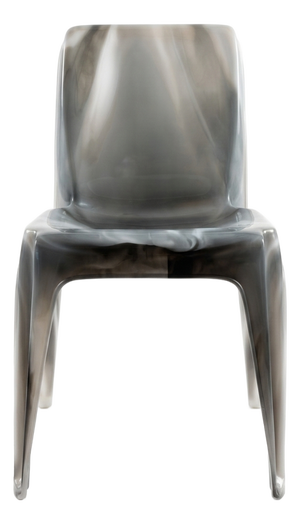 One-of-a-Kind Sebel Chair - Translucent, Marbled Resin, Sculptural Australian Design