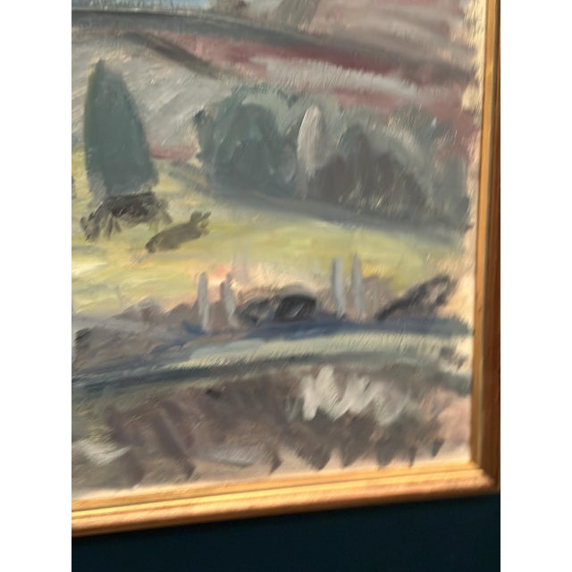 Sven Engblom, Landscape, 1960s, Oil on Canvas For Sale - Image 10 of 18