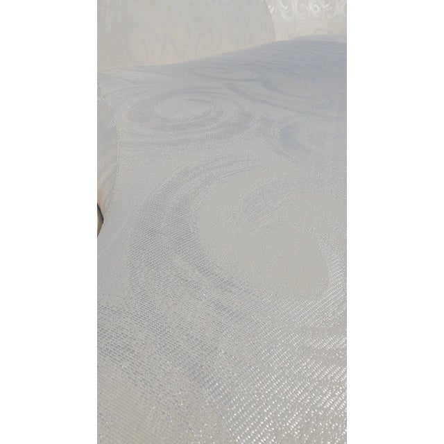 1980s Vintage Large Two-Piece Postmodern Curved Sectional in the Style of Vladimir Kagan For Sale - Image 11 of 13