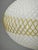 Glass Czechoslovak Opaline Glass and Gold Pendant Light, 1970s For Sale - Image 7 of 11