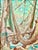 Fishing Nets by 20th C. New England Artist, Elizabeth Saltonstall. A wonderfully intricate composition of ropes, ladders,...
