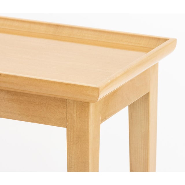 Early 21st Century J. Robert Scott Lacquered Wood End Table For Sale - Image 5 of 7