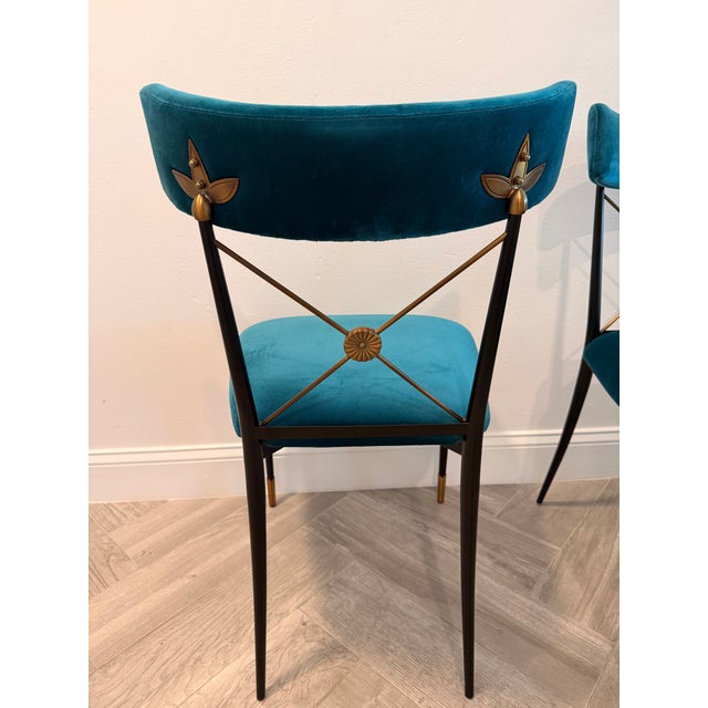 Modern Jonathan Adler Rider Dining Rialto Chairs For Sale - Image 3 of 10