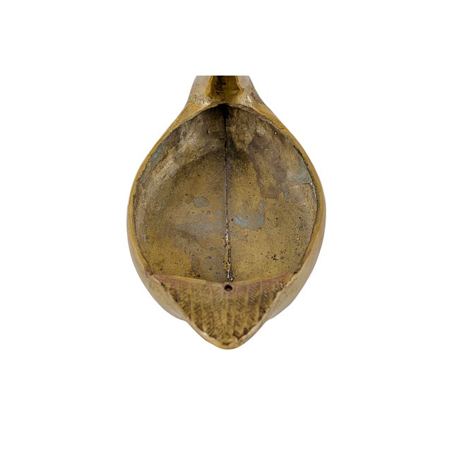 Vintage Brass Swan Trinket Box For Sale - Image 11 of 12