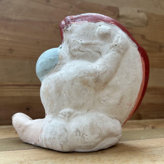 Vintage Japanese Kintarō with Carp Figurine, 1950s For Sale - Image 11 of 13