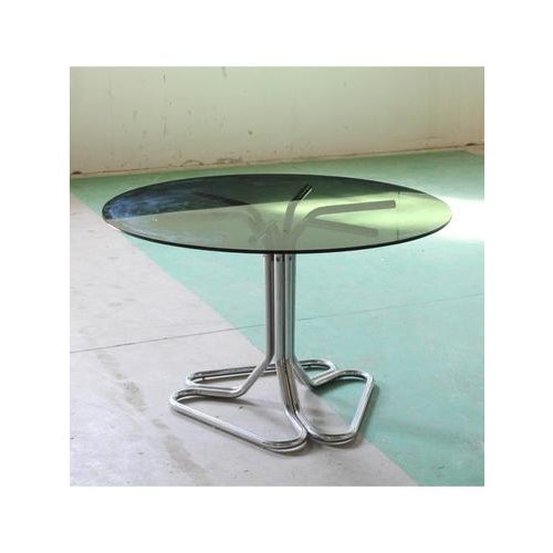 Glass Table by Giotto Stoppino, Italy, 1970s For Sale - Image 11 of 11