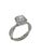 This elegant engagement ring contains a 1.22 carat cushion brilliant cut diamond, E color and SI1 clarity, this diamond is...
