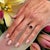 Traditional Natural Sapphire Diamond Ring 6.5 14k W Gold 3.15 TCW Certified For Sale - Image 3 of 14