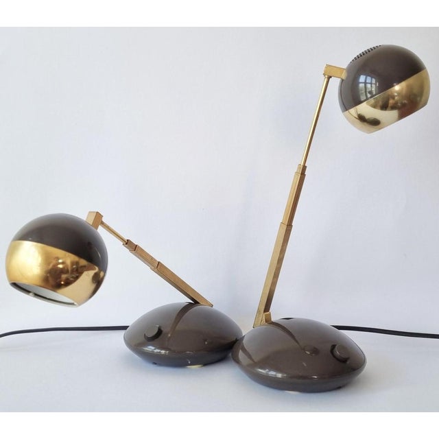 Mid-Century Telescope Table Lamps from Eichhoff Werke, Germany, 1979, Set of 2 For Sale - Image 13 of 18