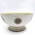 Ceramic Vintage Mottahedeh Footed Bowl Featuring Maps & Rivers of France For Sale - Image 7 of 11