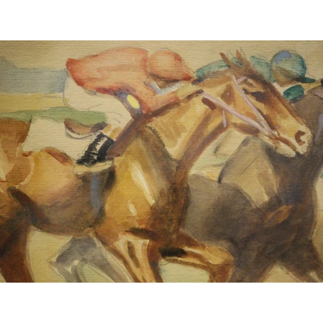Traditional "Two Racehorses" For Sale - Image 3 of 6