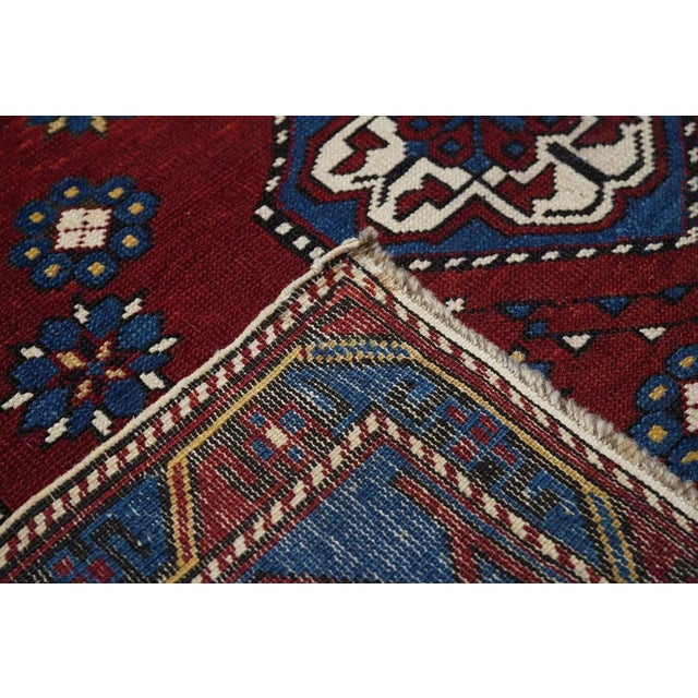 Traditional Antique Shirvan Rug 6'0'' x 8'9'' For Sale - Image 3 of 11