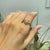 Carat&Her 4.17 Ct Rainbow Sapphire Retro Cluster Ring, Size 7 For Sale - Image 9 of 15