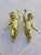 Antique Golden Ceramic Putti, 1800s, Set of 2, in Good conditions. Designed before 1890