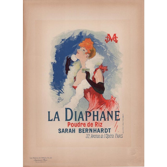 J. Chéret, La Diaphane from Les Maîtres de L'Affiche, 1898, Original Lithograph For Sale - Image 7 of 12