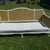 Mid 20th Century Mid 20th Century French Provincial Style Painted Cane Settee Sofa For Sale - Image 5 of 17