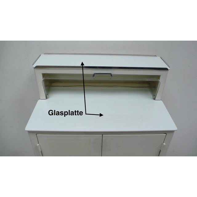 Mobile Medical 2-Door Cabinet, 1960s For Sale - Image 4 of 7