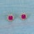 Natural Ruby Diamond Earrings 14k Gold 1.25 TCW Certified For Sale - Image 14 of 14