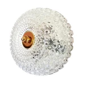 Wall or Ceiling Lamp attributed to Helena Tynell for Glashütte Limburg, 1960s