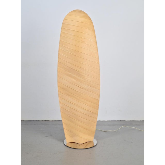Modern wing floor lamp wood GammaDeltaGroup Padova Italia Japandi Vintage high-quality unique design lamp from Gamma Delta...