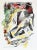 Artist: Andre Masson Country: France Title: Untitled Aurelia 5 Medium: Offset Marks: Facsimile Signature, not numbered...