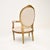 Vintage French Giltwood Salon Chair, 1930s For Sale - Image 4 of 11