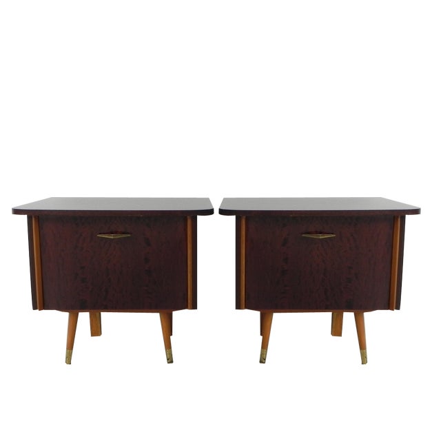 Vintage Bedside Tables, 1960s, Set of 2 For Sale