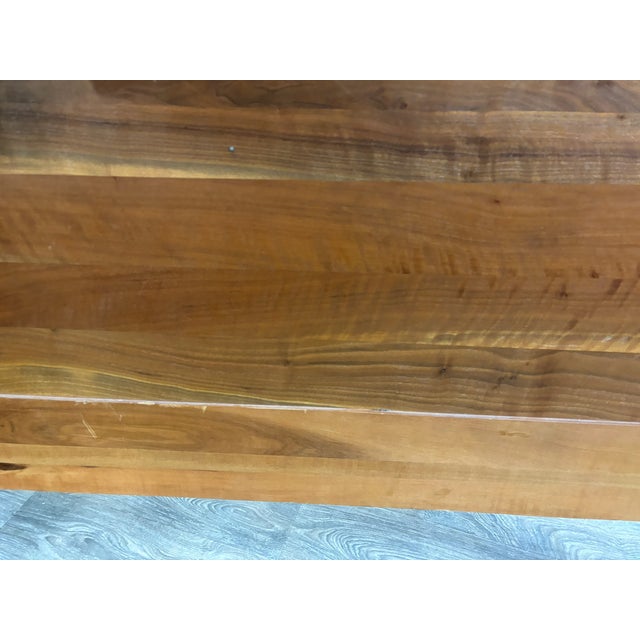 Vintage Full Size Victorian Carved Solid Wood Bed For Sale - Image 12 of 12