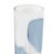 Kenneth Ludwig Chicago Glacier Bay Layered Cylindrical Glass Bottle- Short For Sale - Image 4 of 10