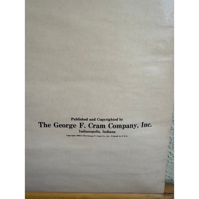 1960s Vintage 1969 Typing Instruction Pull-Down Chart – Secretary School Poster -- Poster D For Sale - Image 5 of 7