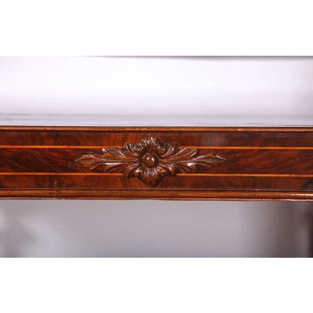 Early-19th Century Italian Walnut Center Table For Sale - Image 4 of 8