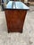 French 19th Century Louis Philippe Flame Mahogany Marble Top Commode For Sale - Image 10 of 12
