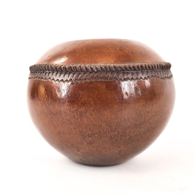 South African Clay Pot Chairish