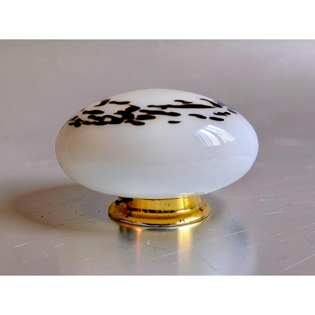 Mid-Century Modern Murano Glass Ceiling Lamp, 1980s For Sale - Image 3 of 9