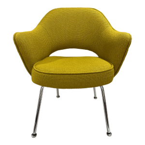 1960s Executive Armchair Model 71 Attributed to Eero Saarinen for Knoll in Textile