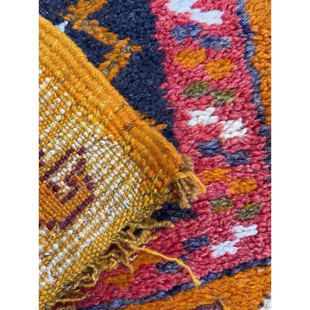 Vintage Moroccan Tribal Rug For Sale - Image 13 of 14