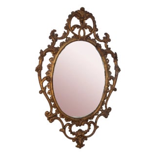 Gilded Wooden Mirror, 1890 For Sale