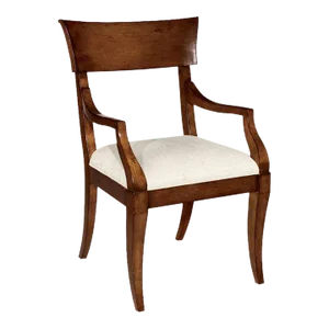 Lindsay Arm Chair, Bordeaux Finish