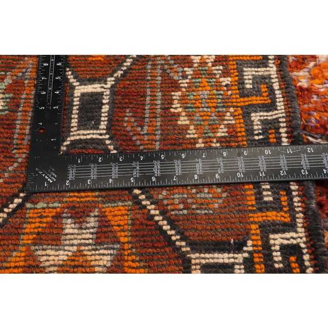 Textile Vintage Beni M'Guild Moroccan Rug, 06'10 X 11'03 For Sale - Image 7 of 10