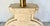 Stone Vintage Hollywood Regency Solid Travertine Stone Lamp For Sale - Image 7 of 11