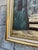 Mid Century Architectural Landscape Oil Painting Framed and Signed by the Artist. Circa 1960s For Sale - Image 12 of 15