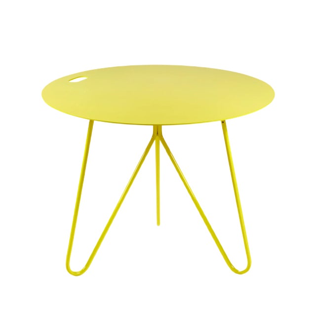 Seis Center Table in Yellow by Mendes Macedo for Galula For Sale