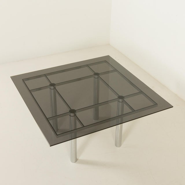 Metal Andre Dining Table by Tobia Scarpa for Knoll, Italy, 1970s For Sale - Image 7 of 13