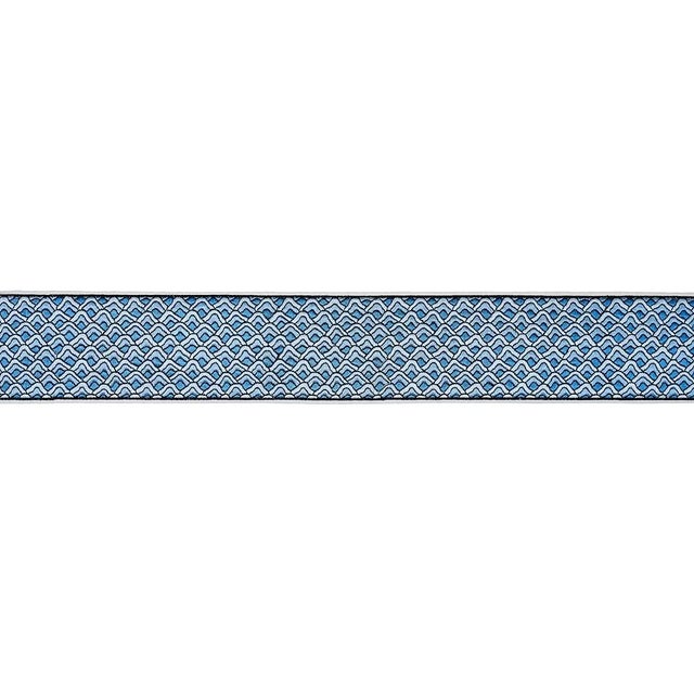 Tiny, irregular, and totally delightful, Sunrise Embroidery Tape’s all-over scallop pattern is embroidered for a...