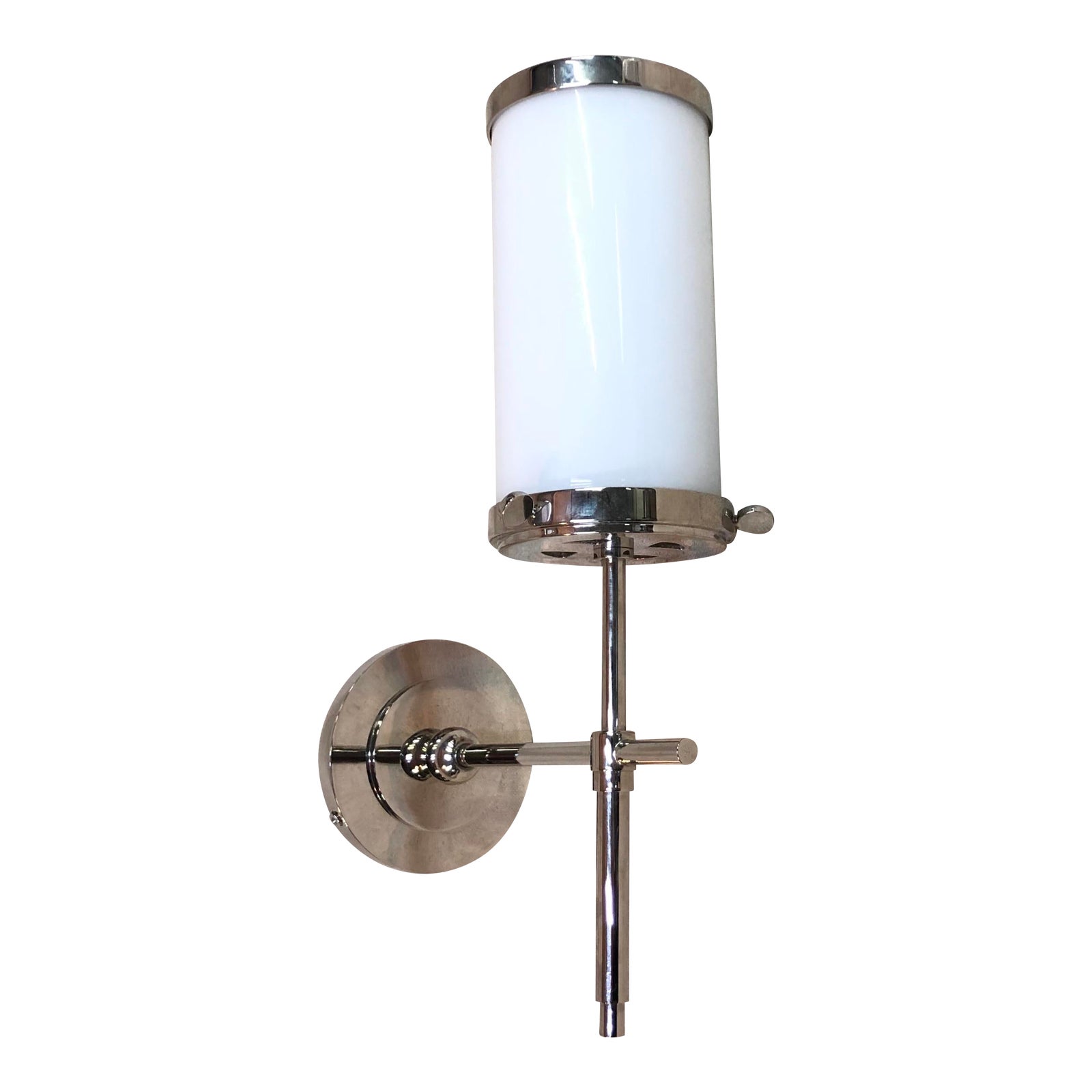 Visual Comfort Bryant Bath Sconce in Polished Nickel Chairish